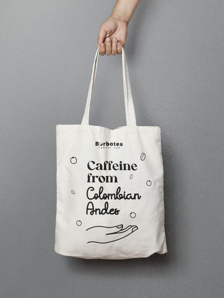 Tote Bag Caffeine from Colombian Andes
